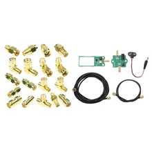 Connecteurs d'antennes SMA mâles et femelles, 18 pièces, 1 kit Mini antenne fouet Mf/Hf/Vhf Sdr pour Radio Ore