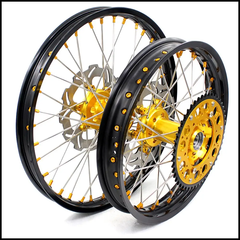 Полный комплект колес для мотоцикла SUZUKI DRZ400 21/18 04 DRZ400E 2000 DRZ400S 2007 18 задний диск