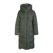 ICEbear зимний длинный женский пуховик модная теплая Женская куртка с капюшоном Брендовая женская одежда GN318329P