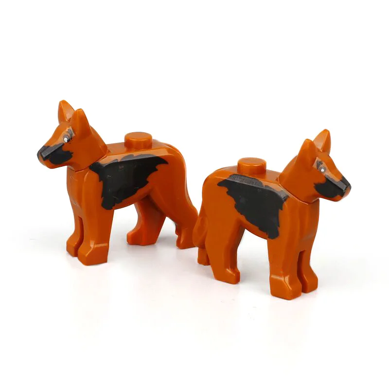 Animal Zoo House MOC Figure Accessories Police Dog Pet Houses Building Blocks Model Building Bricks Kits DIY Gifts Toys (6)
