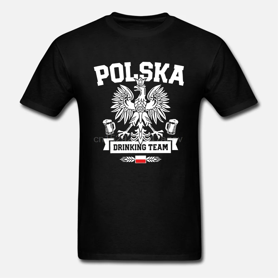 Забавные Polska Полен Польша Flagge 2018 Футбол Drinking Team Для мужчин's футболка wo мужчин |