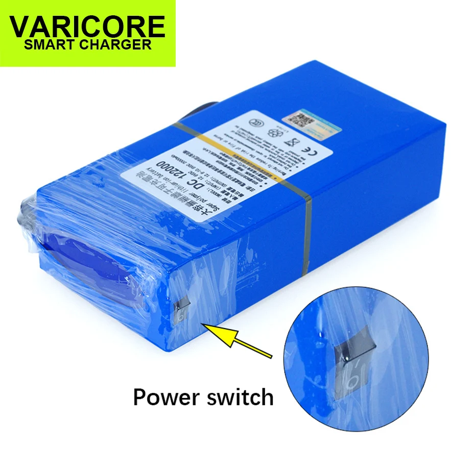 VariCore Универсальный перезаряжаемый литий-ионный аккумулятор 12 V/11,1 V, емкость 20000mAh 15000mAh 9800mAh 8000mAh 4800 mAh, аккумулятор 12,6 V