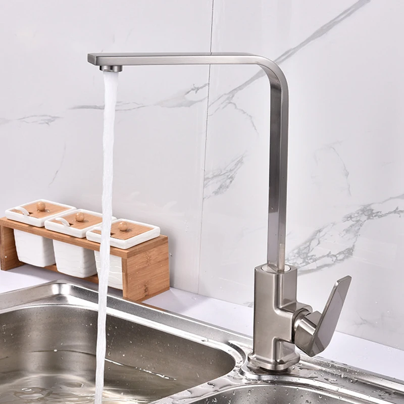 New sanitary ware hot and cold dish basin faucet Rotary kitchen faucet