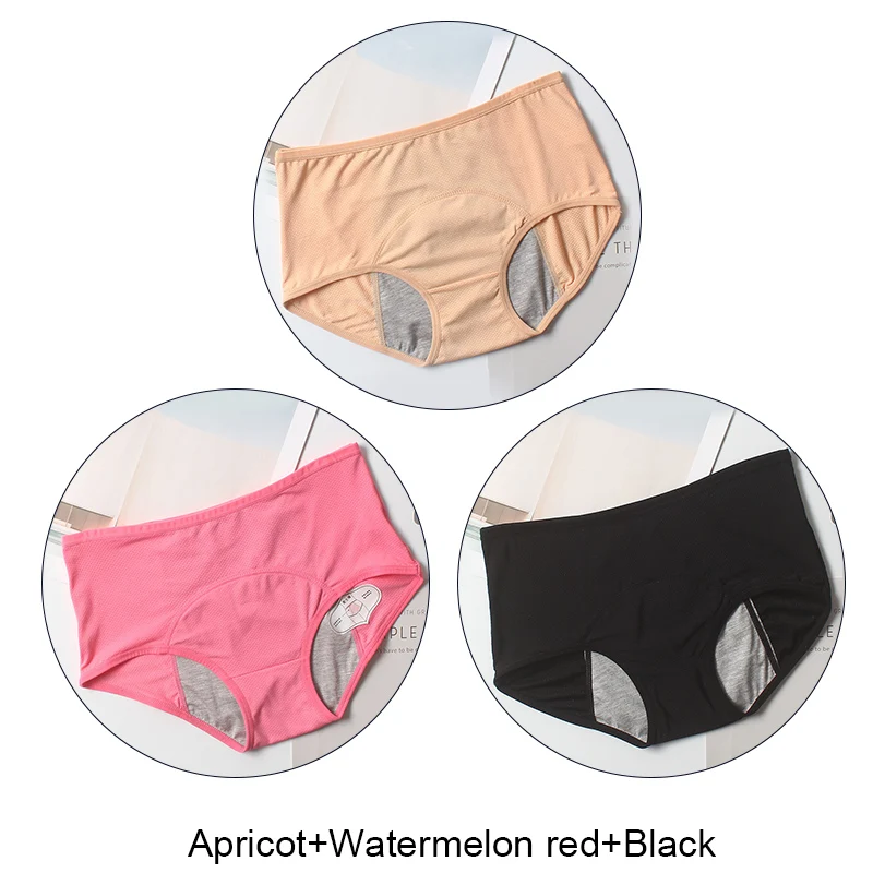 Menstrual Period Underwear Women Modal Cotton Panties Ladies Seamless Lengthen Panties Physiological Leakproof Underwear