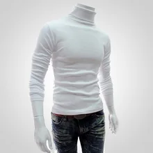 WENYUJH 2019 New Autumn Winter Men's Sweater Turtleneck Solid Color Casual Sweater Men's Slim Fit Brand Knitted Pullovers XXL WENYUJH 2019 New Autumn Winter Men's Sweater Turtleneck Solid Color Casual Sweater Men's Slim Fit Brand Knitted Pullovers XXL