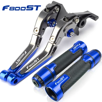 

For BMW F800ST ABS 2006 2007 2008 2009 2010 2011 2012 2013 2014 Motorcycle Folding Extendable Brake Clutch Lever + Handle Grips