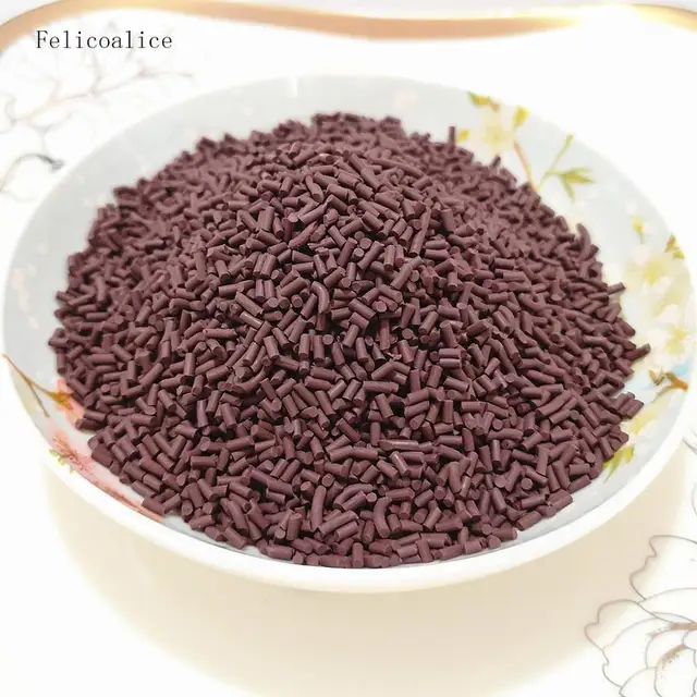 100g/bag Slime Clay chocolate brown Coffee Sprinkles Filler Toys Accessories Candy Fake Cake Dessert Mud Decoration 1