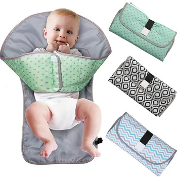 

Draagbare Opvouwbare Waterdichte Babycommode Luier Mat Maty Luier Wisselaar