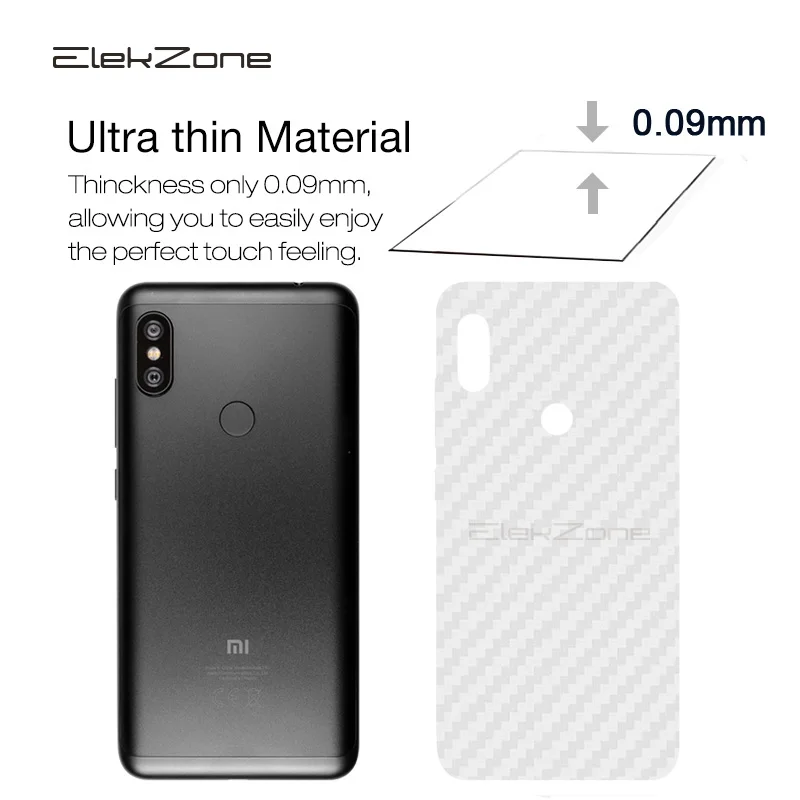 Задняя крышка из углеродного волокна для Xiaomi Redmi 8 8A 7 K20 3D Защитная пленка Note 8T 6 Pro 5