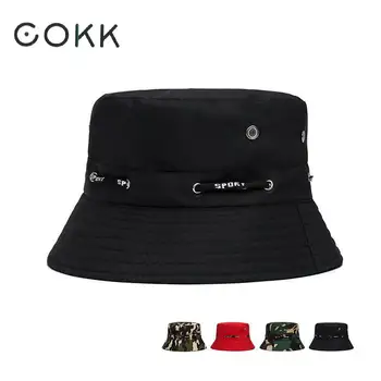 

COKK Spring Summer Bucket Hat Men Women Casual Camouflage Fisherman Hat Sunshade Sunscreen Travel Casual Outdoor Hat Cap