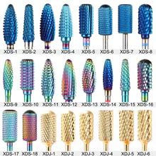 

Proberra Many Sales promotion type Carbide Tungsten barrel stable shank Accessories Cutter pedicure nail milling drill bits