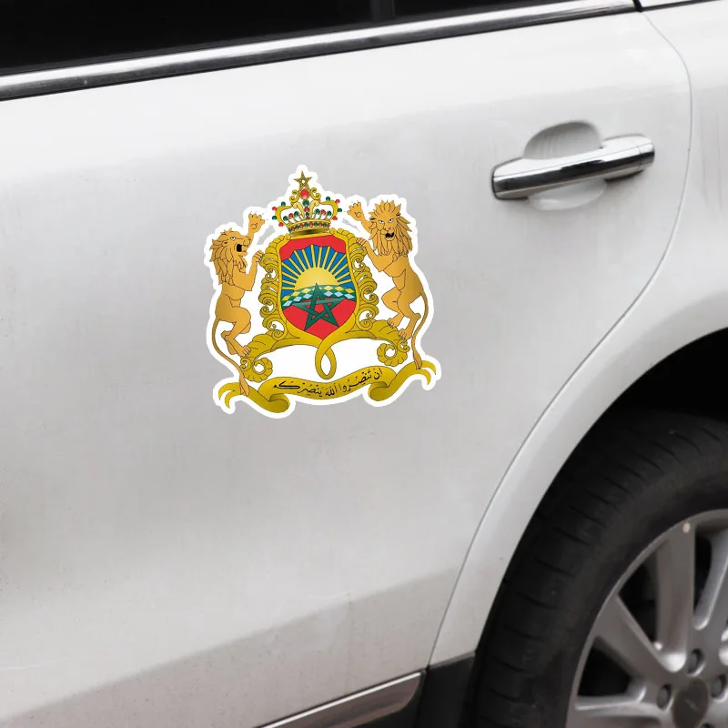 YJZT 11 6 см * 12 5 автомобильный Стайлинг марокканский герб оружия наклейка щит кузова