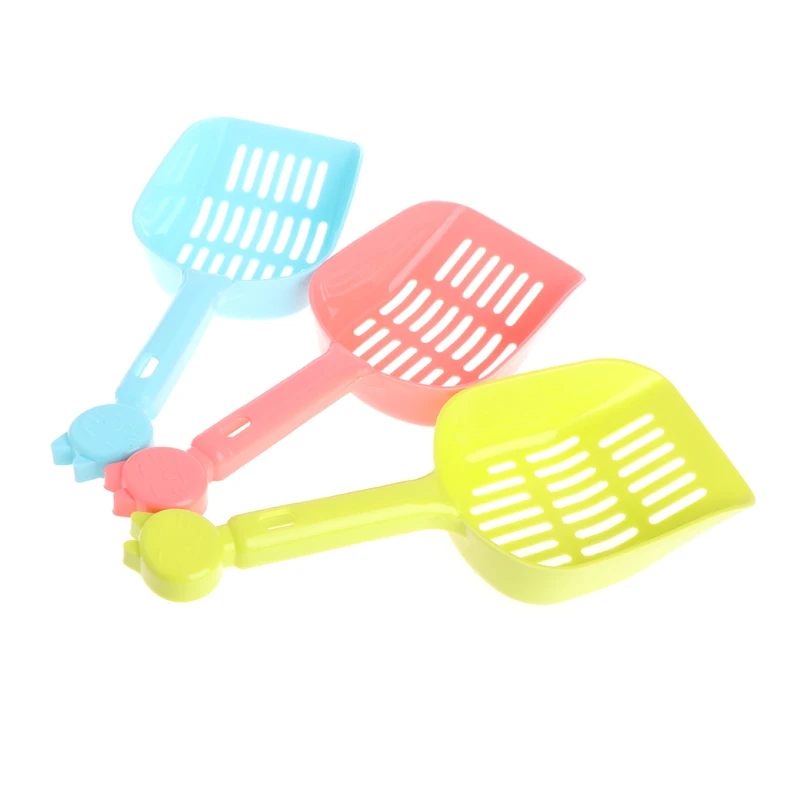 

Durable Plastic Pet Dog Cat Sand Waste Scooper Scoop Hollow Shovel Cleaner Tools