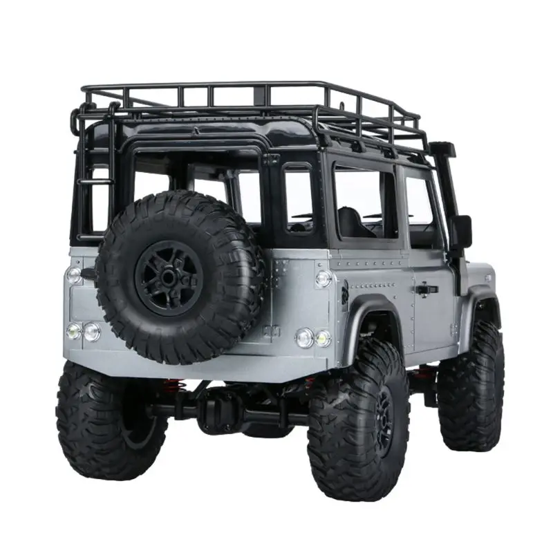 Светодиодный фонарик игрушка 4WD гусеничный внедорожный 2,4 GHz Дети DIY перезаряжаемая батарея 1/12 Ve