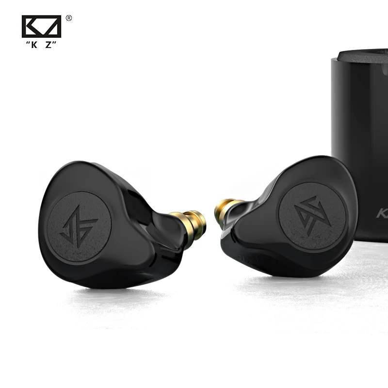 KZ S2 TWS Wireless Bluetooth 5.0 Earphone AAC Support Headset Noise Cancelling Touch Control Sport Earphones