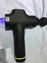 Pantalla LCD masaje arma profundo masajeador muscular dolor muscular cuerpo masaje de cuello ejercicio de relajación adelgazar la alivio del dolor