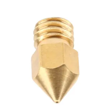 

3D Printer Brass Copper Mouth Size 0.2 Mm 0.3 Mm 0.4 Mm 0.5 Mm 0.6 Mm 0.8 Mm Extruder Print Head For 1.75 Mm Mk8 Makerbot