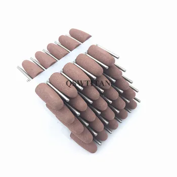 

brown DENTAL SILICONE polishers 2.35mm Resin burs Diamond Acrylic Polishing Burs