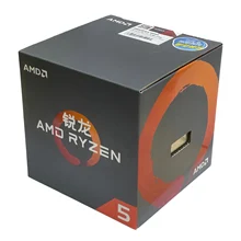 AMD Ryzen 5 1500X R5 3.5 GHz, processeur Quad-Core 8 cœurs, prise AM4 65W, avec boîtier refroidisseur, nouveau
