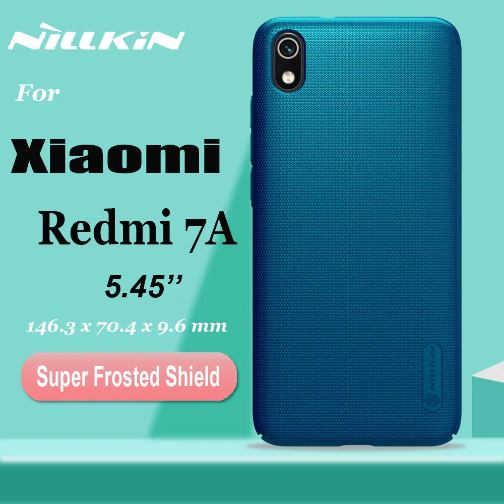 

Nillkin for Xiaomi Redmi 7A Case Cover Frosted Matte Shield Hard PC Phone Back Full Cover Cases for Xiaomi Redmi 7A Case Shell