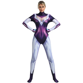 

Game Lol Dj Sona League Of Legends Zentai Suit Adult Fancy Halloween Cosplay Carnival Costume Masquerade party Performance prom