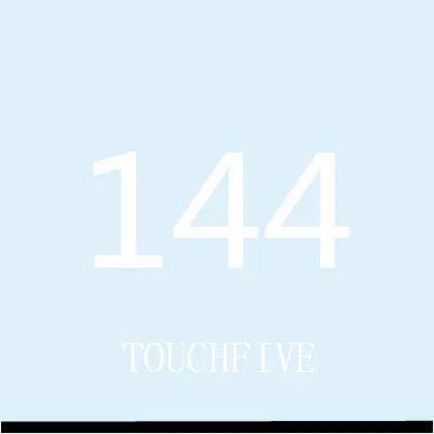 TOUCHFIVE 168 цветов одиночные художественные маркеры Кисть ручка эскиз на спиртовой основе маркеры двойная головка манга ручки для рисования товары для рукоделия - Цвет: 144-pale baby blue