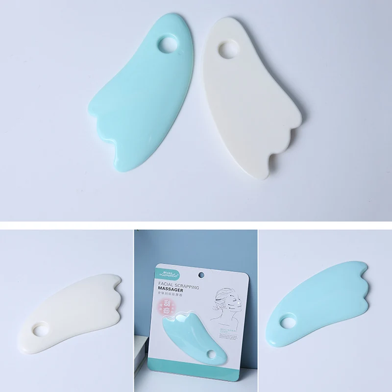 

New Triangle Scraping Board Facial Massager Acupuncture Pressure Therapy Scraper Health Care Beauty Massage Tool For Face