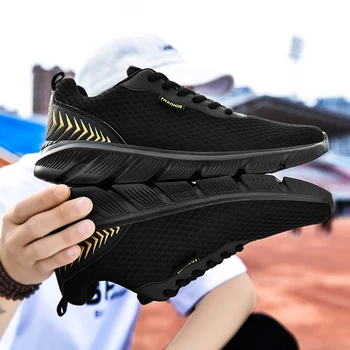 

Summer Plus Size Men's Casual Shoes Light Breathable Air Mesh Man Walking Shoes Fashion Sneakers Men Comfortable Trend Men Shoes