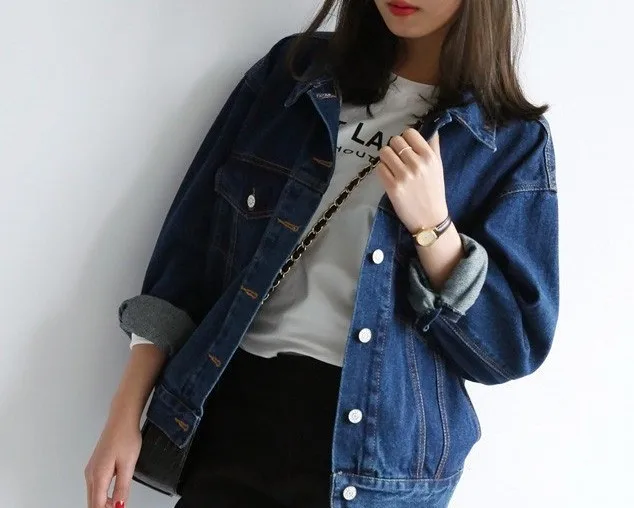 discounted  Autumn WOMEN'S Dress New Style Short Small Coat Korean-style Loose And Plus-sized Jacket Harajuku B