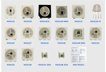

WS2812C-2020 5mA operating current per channel Double wire signal Individually Addressable Digital Full Color Breakpoint JK1530