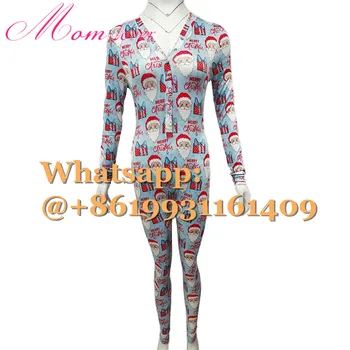

2020 New Christmas Pajamas Long Sleepwear Onesies For Adults Women Wholesle Boysuits Factory Direct Shipping