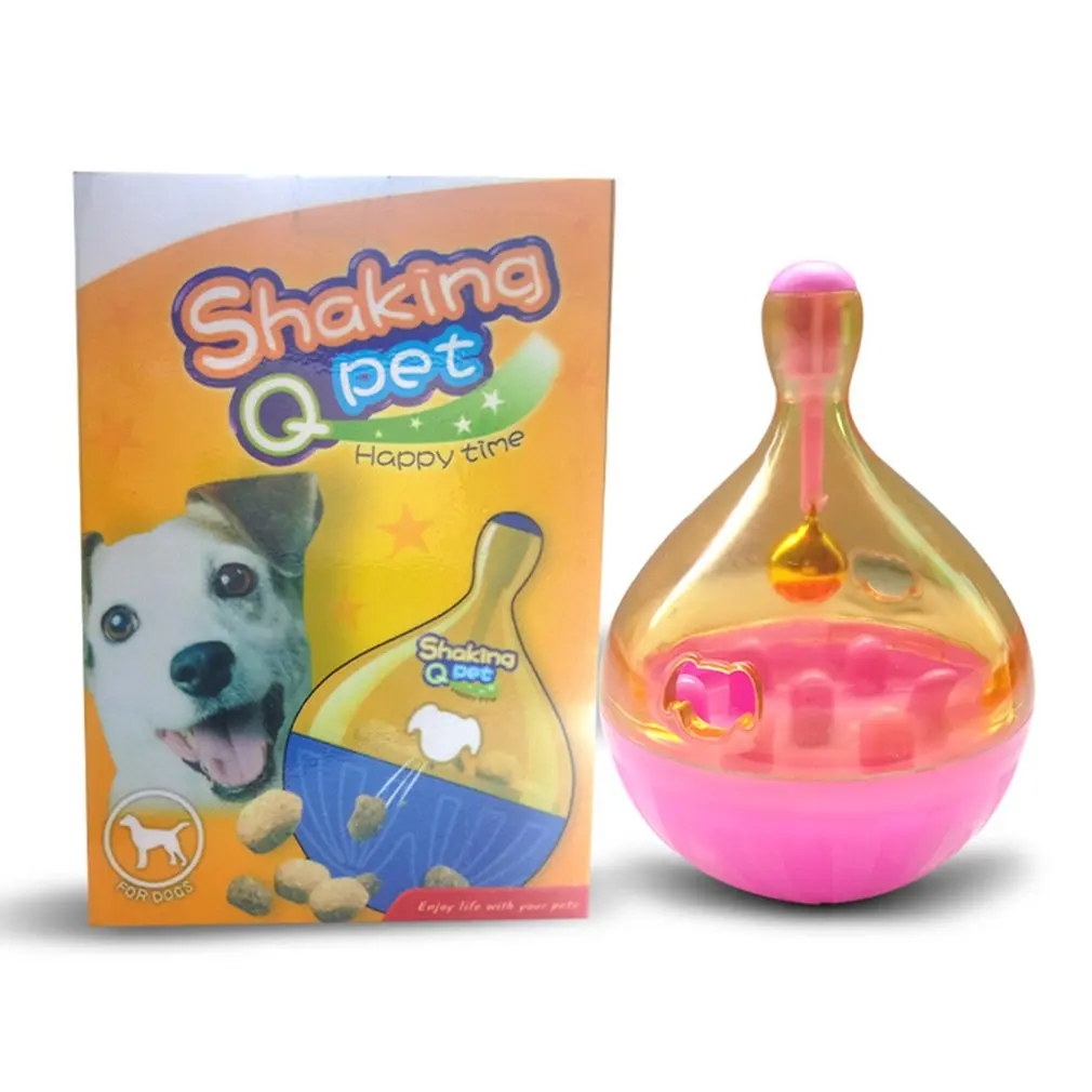Игрушка-неваляшка для собак, кошек, питомцев, интерактивные игрушки-неваляшка, игрушка-неваляшка для дозирования еды, увеличивает IQ и умственную стимуляцию, Прямая поставка