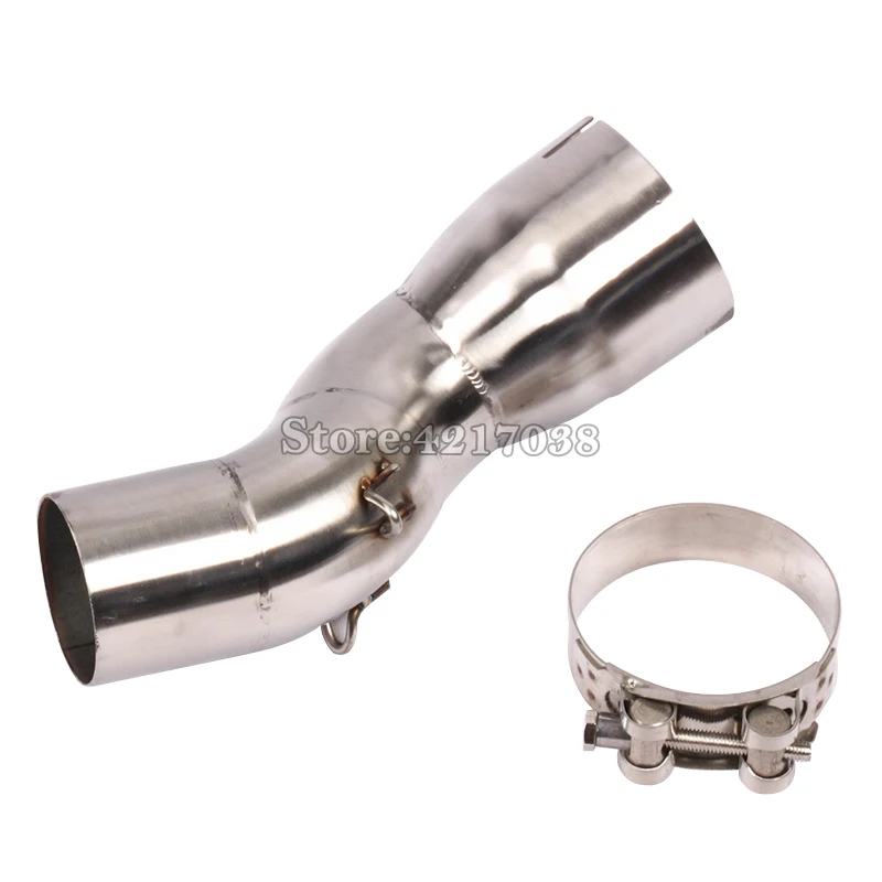 Motorcycle Exhaust Pipe Middle Link Pipe Modified Escape Moto For BMW R1200GS ADV 2013 2014 2015 2016 2017 2018 Years Slip On - Image 5
