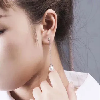 

NEW ARRIVAL 925 Sterling Silver Earrings Mountings Findings Settings Jewelry Parts Fittings Accessories for Pearls Beads Stones