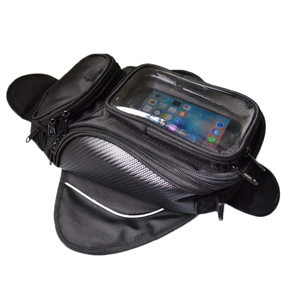 

Magnetic Motorcycle Tank Bag Waterproof Motorbike Saddle Bag Single Shoulder Bag Backpack Luggage Phone Case For IPhone XiaoMi
