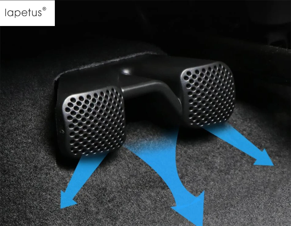 

Lapetus Accessories Fit For Renault Koleos Kadjar 2017 2018 2019 Seat Below Air Condition AC Vent Protect Molding Cover Kit Trim