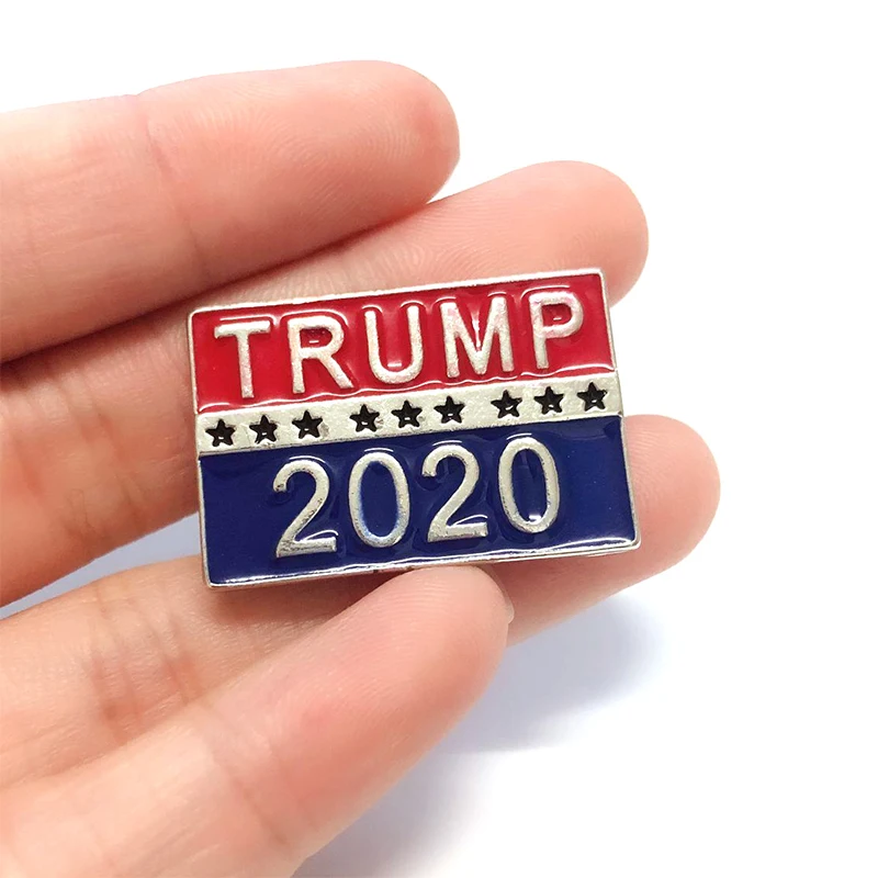 Uarter Political Brooch Badge Politics Election Pins Women Men Jewelry for Trump America President Republican Campaign