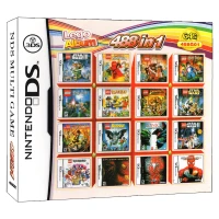 488 in 1 DS видеоигры картридж Консоли Карты Compilation все в 1 для nintendo DS 3DS 2DS - Цвет: 488 in 1