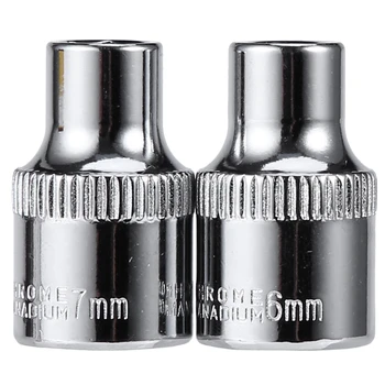 

14Pcs 3/8 Inch Drive Socke Set 6 7 8 9 10 11 12 13 14 15 16 17 18 19mm Socket Wrench Set 6 Point Socket Bit Adapter Car Repair T