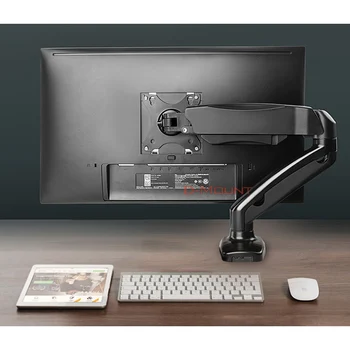 

DL-LDT13 17-27" grommet clamp base LCD LED Monitor desktop stand Holder Arm gas Spring Full Motion TV Mount Loading 2-6.5 kgs