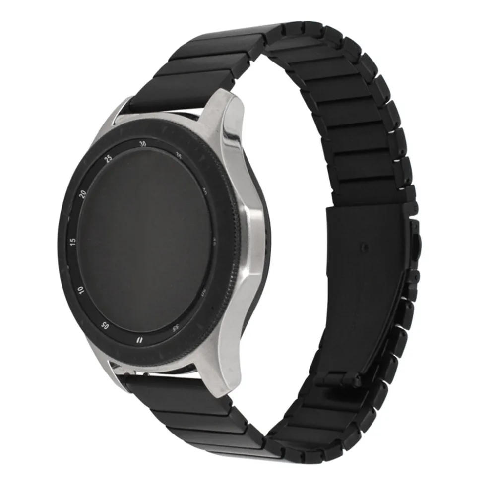 Сменный металлический ремешок из нержавеющей стали для samsung Galaxy Watch 46 мм легко регулировать длину