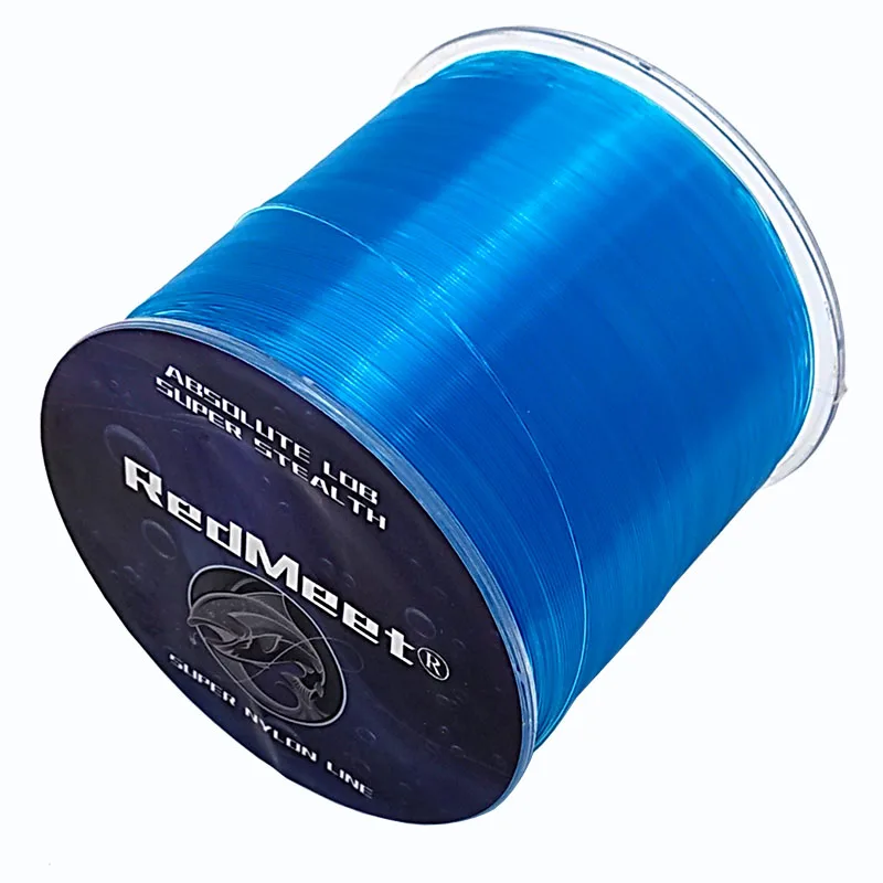 Нейлоновая Леска RedMeet мононити японский Материал джиг ловля карпа 2.5LB 28.6LB 500M/1000M
