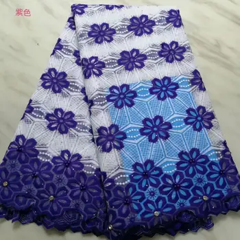 

Nigerian Rhinestones Beads Lace Fabrics Idian Nigerian Lace Fabrics Embroidery African Tulle French Lace Materials For Women