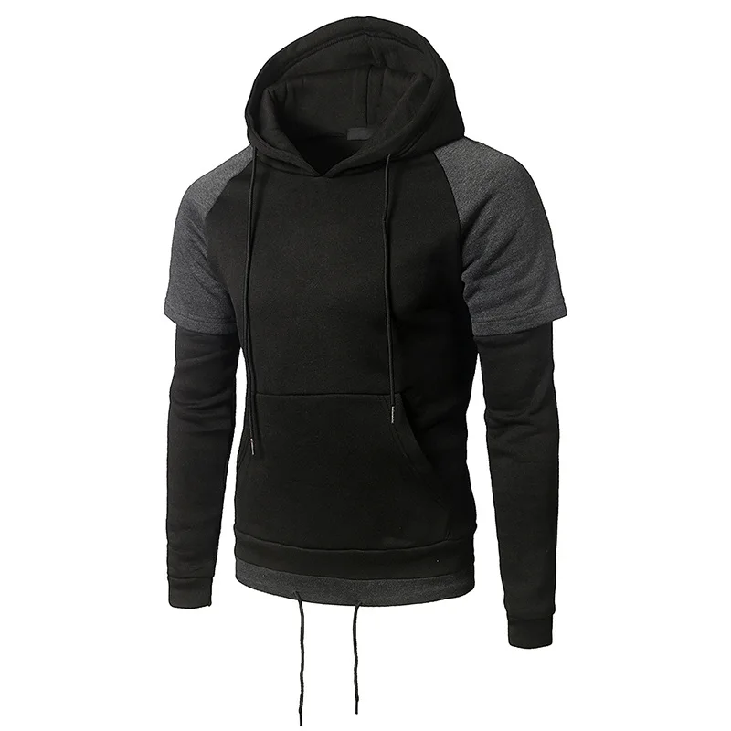 

Hoodeds Hombre Autumn Hoodies Casual Streetwears Men's Clothes Striped Hats Long Men Fashion British Style Street dress MOOWNUC