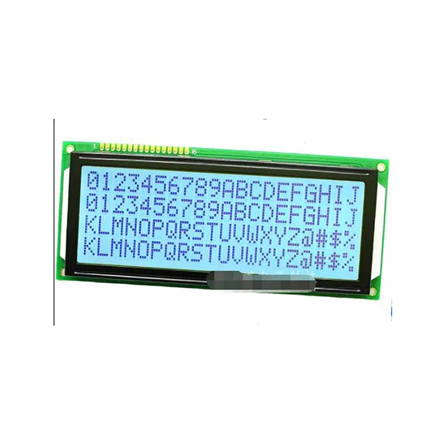 

A15-- SMR2004-C Gray white screen 2004C character LCD screen Gray white background black words 5V 3.3V 2004 dot matrix screen