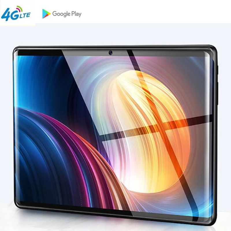  10.1 inch 2.5D Screen Tablet Deca Ten 10 Core 8GB 128GB ROM Dual SIM Card 4G LTE 8.0 MP GPS Android