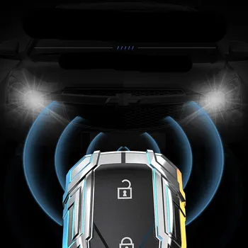 

Key Holder Shell Case Smart For Chevrolet Chevy Camaro Cruze Malibu Sonic Volt Tracker 2017 2018 2019 Remote
