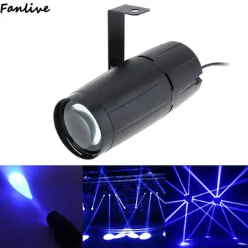 

10pcs Cool LED Blue Spotlight Super Bright Lamp Mirror Balls Stage Lighting for KTV DJ Disco