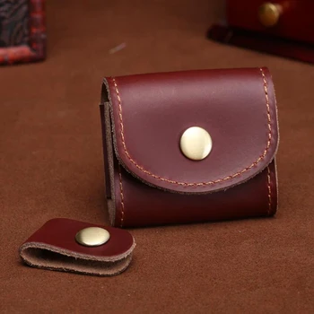 

Mini Fashion Coin Purse Vintage Men Women Leather Wallet Multifunctional Female Small Coin Bag Key Pocket Wallets