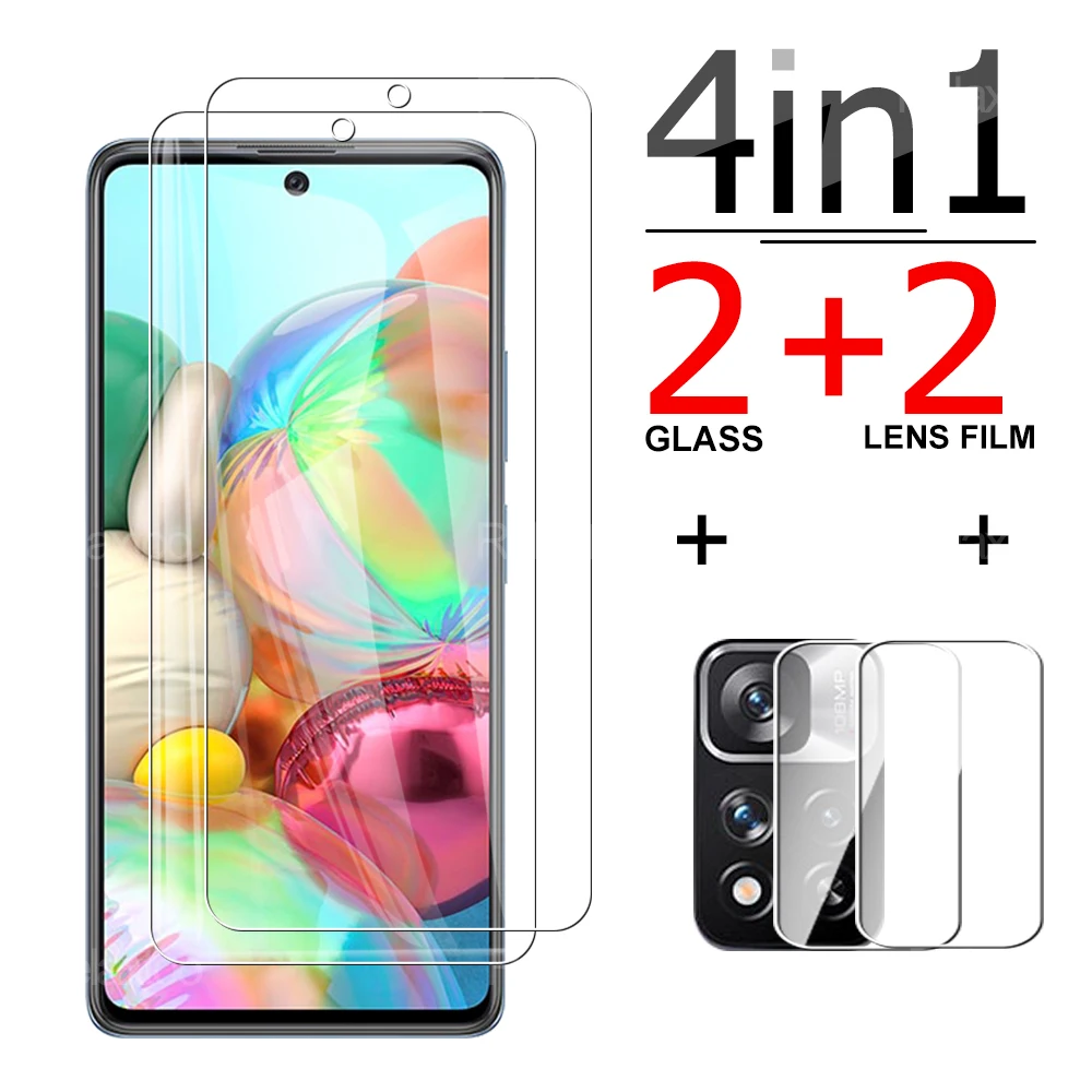 4в1 защитная пленка из закаленного стекла для xiaomi Poco m4 pro 5G m3 Pro poco M3 xiamo xiamoi xami